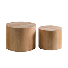 Load image into Gallery viewer, Modern Round Nesting Coffee Table (Set of 2)

