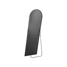 Load image into Gallery viewer, 63" Metal Arch Freestanding And Wall Mount Framed Full Length Mirror - Black
