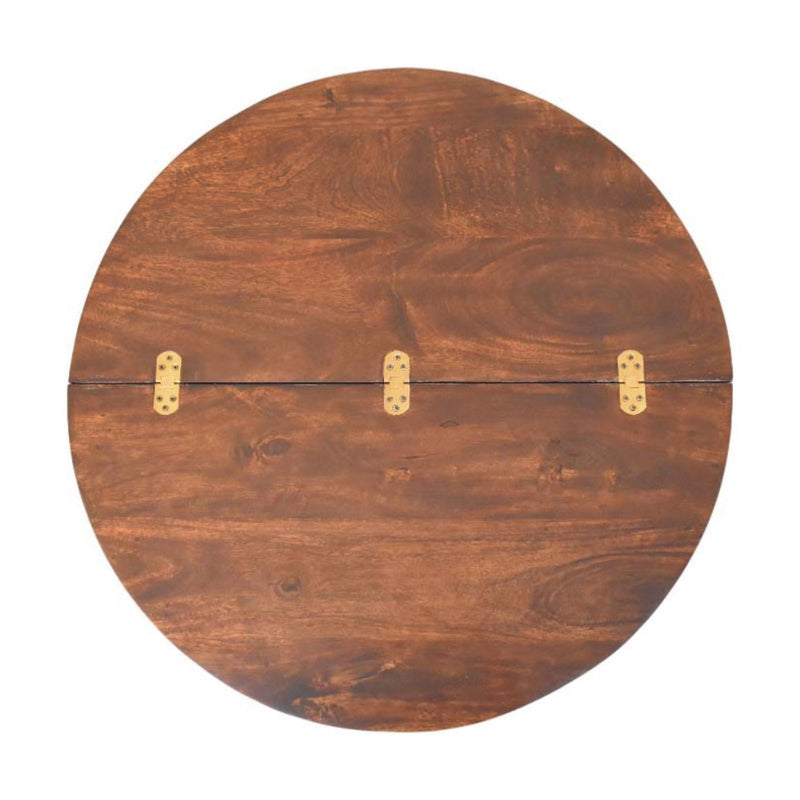Solid Wood Solid Coffee Table With Drawer (717415) - Brown