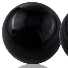 Load image into Gallery viewer, Decorative Orb Tabletop Sculptures (Set of 2) - Black
