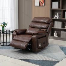 Load image into Gallery viewer, 180 Degree Recliner Chair With Wireless Charging, Lumbar Support, And Dual Motor Lift - Brown
