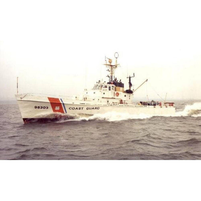 Hand Painted Model Boat (624447) - White