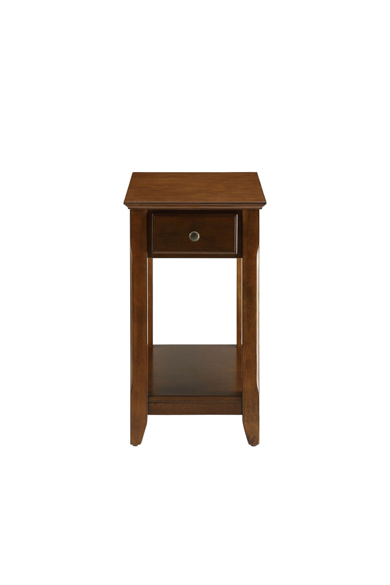 23" Solid Wood End Table - Brown