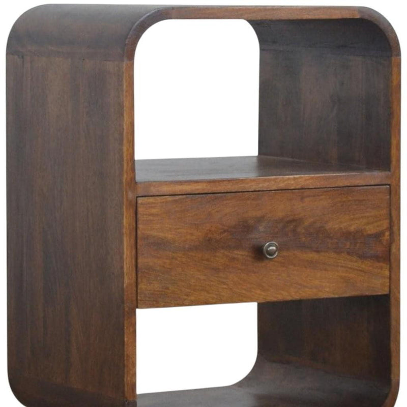 One Drawer Nightstand - Chestnut