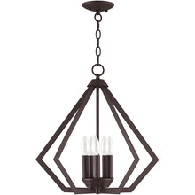 Load image into Gallery viewer, 20" Five-Light Dimmable Chandelier With Shades - Bronze
