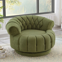 Load image into Gallery viewer, Round Swivel Accent Chair With Rotation
