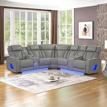 Load image into Gallery viewer, Fortuner - Power Recliner Sectional Sofa
