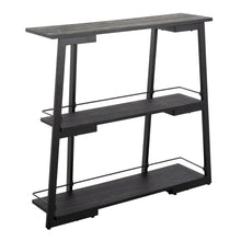 Load image into Gallery viewer, Converge - Industrial Bookcase - Black
