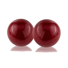 Load image into Gallery viewer, Decorative Orbs (Set of 2) - Red
