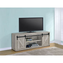 Load image into Gallery viewer, 2 Door TV Stand - Driftwood
