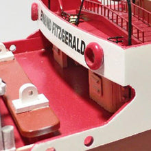 Load image into Gallery viewer, Hand Painted Model Boat - Red / Dark Brown
