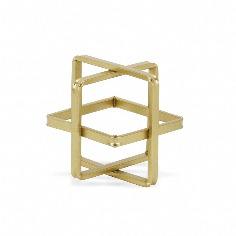 Abstract Hand Painted Sculpture (483264) - Gold