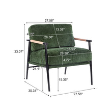 Load image into Gallery viewer, Modern Accent Chair With Plush Cushions, Cozy Seating
