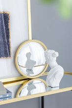 Load image into Gallery viewer, Round Mirror, Circle Mirror With Iron Frame For Living Room Bedroom Vanity Entryway Hallway
