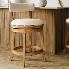 Load image into Gallery viewer, Stool &amp; Upholstered Seat And Back
