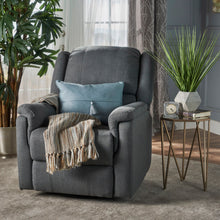 Load image into Gallery viewer, Glider Recliner With Swivel, Manual Reclining Chair
