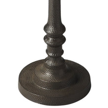 Load image into Gallery viewer, 24" Transitional Metal Round Pedestal End Table - Bronze
