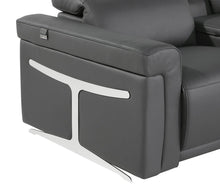 Load image into Gallery viewer, Italian Leather Modular L Shaped Five Piece Corner Sectional - Gray
