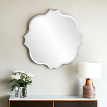 Load image into Gallery viewer, 36" Quatrefoil Unframed Accent Mirror - Pearl Silver
