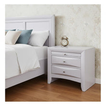 Load image into Gallery viewer, Elegant 3 Drawer Nightstand - White
