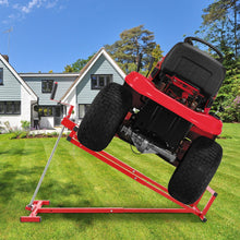 Load image into Gallery viewer, Universal Easy Lawn Mower Lift For Riding Tractors, 800 Lbs Capacity - Red
