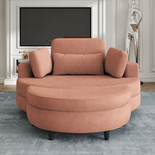 Load image into Gallery viewer, Sofa With Two Throw Pillows And A Waist Pillow With An Extra Tray For Comfortable Seating In Small Apartment Bedrooms
