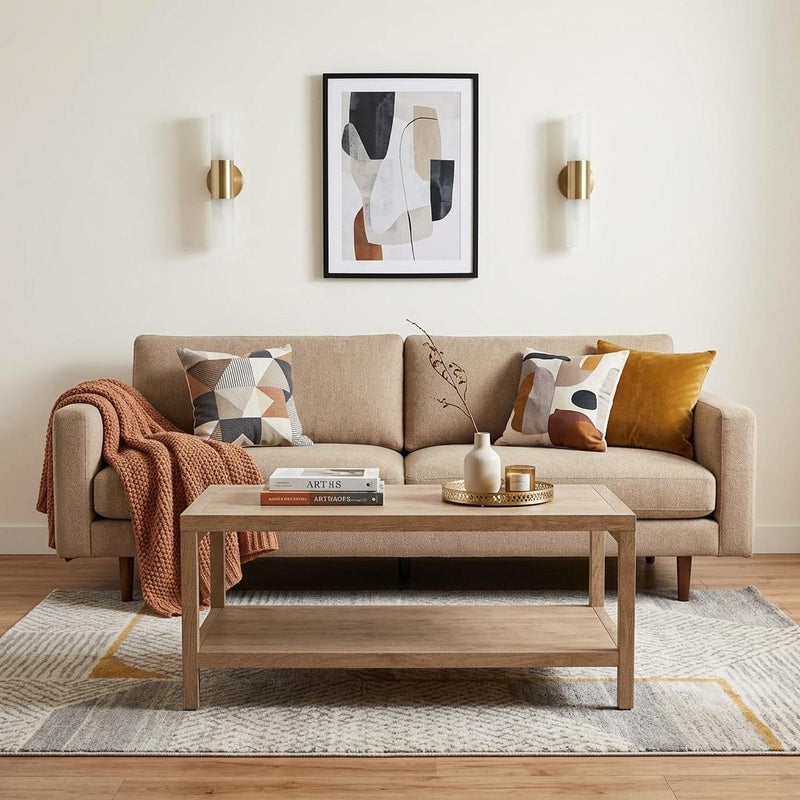 Solid Wood Coffee Table - Natural
