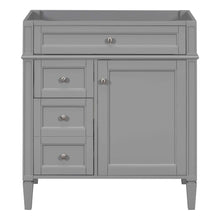 Load image into Gallery viewer, Bathroom Vanity With 2 Drawers And Tip-Out Drawer, Storage Cabinet
