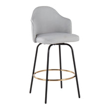 Load image into Gallery viewer, Ahoy - Contemporary Fixed Height Counter Stool Round Footrest (Set of 2)
