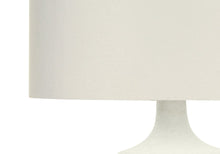 Load image into Gallery viewer, 26" Cream Gourd Table Lamp With Cream Drum Shade

