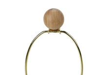 Load image into Gallery viewer, 22" Brown Rattan Geometric Table Lamp With Beige Drum Shade

