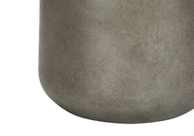 Load image into Gallery viewer, 24" Gray Concrete Urn Table Lamp With Beige Drum Shade
