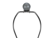 Load image into Gallery viewer, 24" Gray Concrete Urn Table Lamp With Beige Drum Shade
