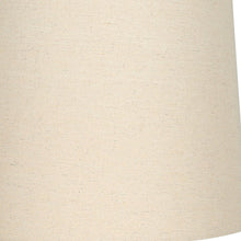 Load image into Gallery viewer, 25" Cream Geometric Table Lamp With Beige Empire Shade
