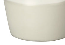 Load image into Gallery viewer, 17" Cream Ceramic Geometric Table Lamp With Cream Drum Shade
