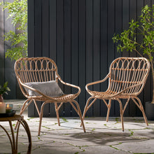 Load image into Gallery viewer, Monsoon - Outdoor Accent Chair With Open Weave Design

