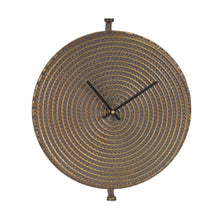 Load image into Gallery viewer, Circle Analog Wall Clock - Bronze
