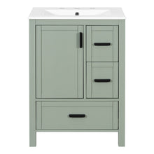 Load image into Gallery viewer, Bathroom Vanity With Sink, Soft-Close Doors, Double-Layer Shelf And 3 Drawers
