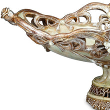 Load image into Gallery viewer, Poly Decorative Bowl - Beige / Gold
