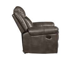 Load image into Gallery viewer, Lydia - Leather Aire Motion Loveseat With USB Console - Brown

