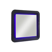Load image into Gallery viewer, Beverly - Large Scale Wall Mirror For Dresser, Rounded Edges - Black White
