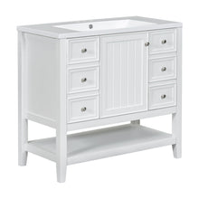 Load image into Gallery viewer, Modern Bathroom Vanity With Sink
