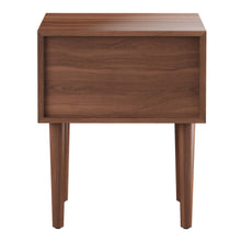 Load image into Gallery viewer, 20" Two Drawer Nightstand - Wood Brown
