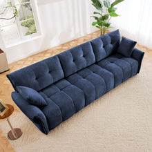 Load image into Gallery viewer, Modern Sofa &amp; Pillows, Textured Cover, High Rebound Cushions
