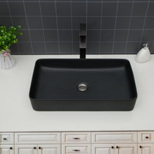 Load image into Gallery viewer, Modern Ceramic Rectangular Bathroom Vessel Sink With European Design
