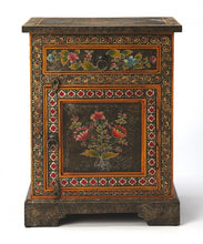 Load image into Gallery viewer, Solid Wood Frame Accent Cabinet With Two Drawers - Dark Brown
