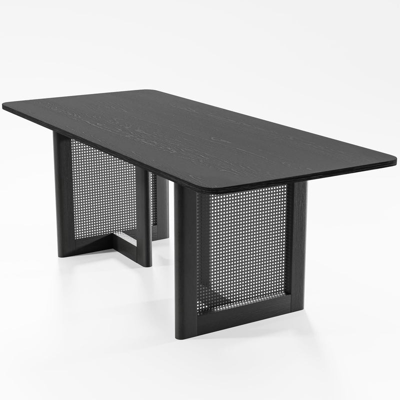 Wood Square Bar Table (712261) - Black
