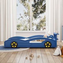 Load image into Gallery viewer, Race Car Platform Bed &amp; Wheels
