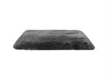 Load image into Gallery viewer, 17" Medical Sheepskin Chair Pad - Charcoal
