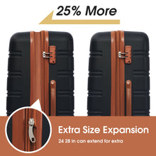Load image into Gallery viewer, Hardshell Luggage Sets 2 Pieces + Bag Spinner Suitcase With Tsa Lock Lightweight 20" / 24"
